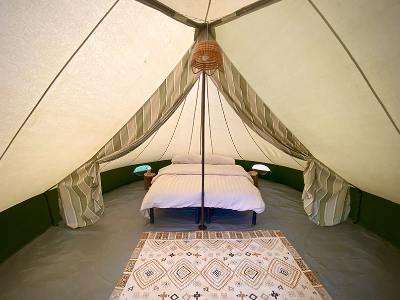 Interieur De Waard tent